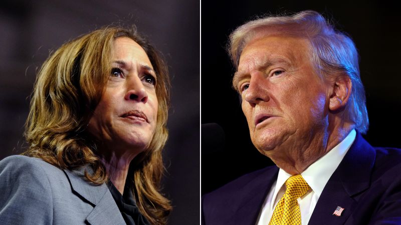 CNN Poll: Harris and Trump are tied in North Carolina, while vice p...